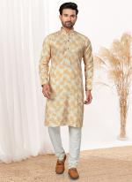 Heavy Cotton Multi Colour Traditional Wear Printed Readymade Kurta Pajama